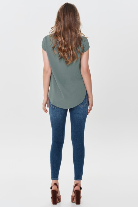 Only groene dames t-shirt