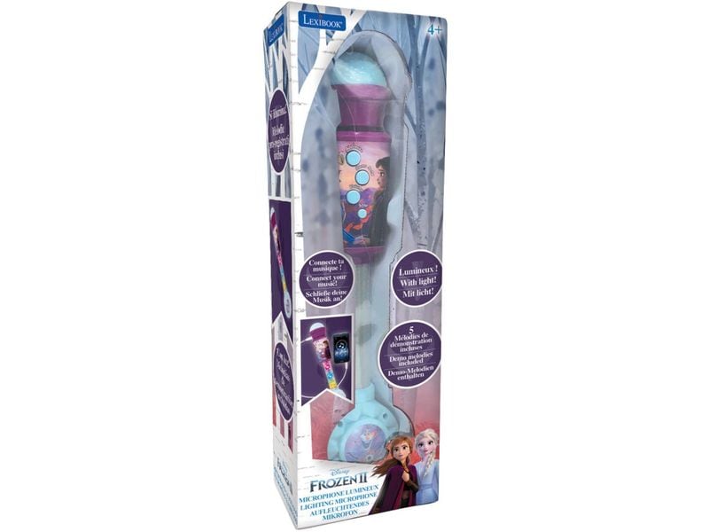 Lexibook Disney Frozen Trendy Mikrofon Aufleuchtendes Mikrofon