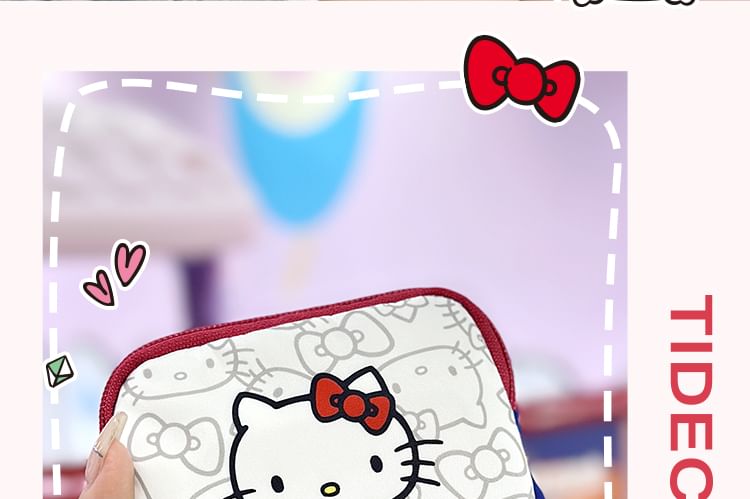 TIDECOLOR - Sanrio Hello Kitty Print Pouch