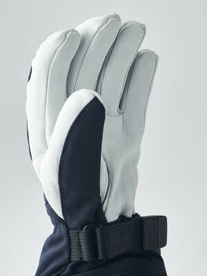Hestra Army Leather Heli Ski Hansker, Marin