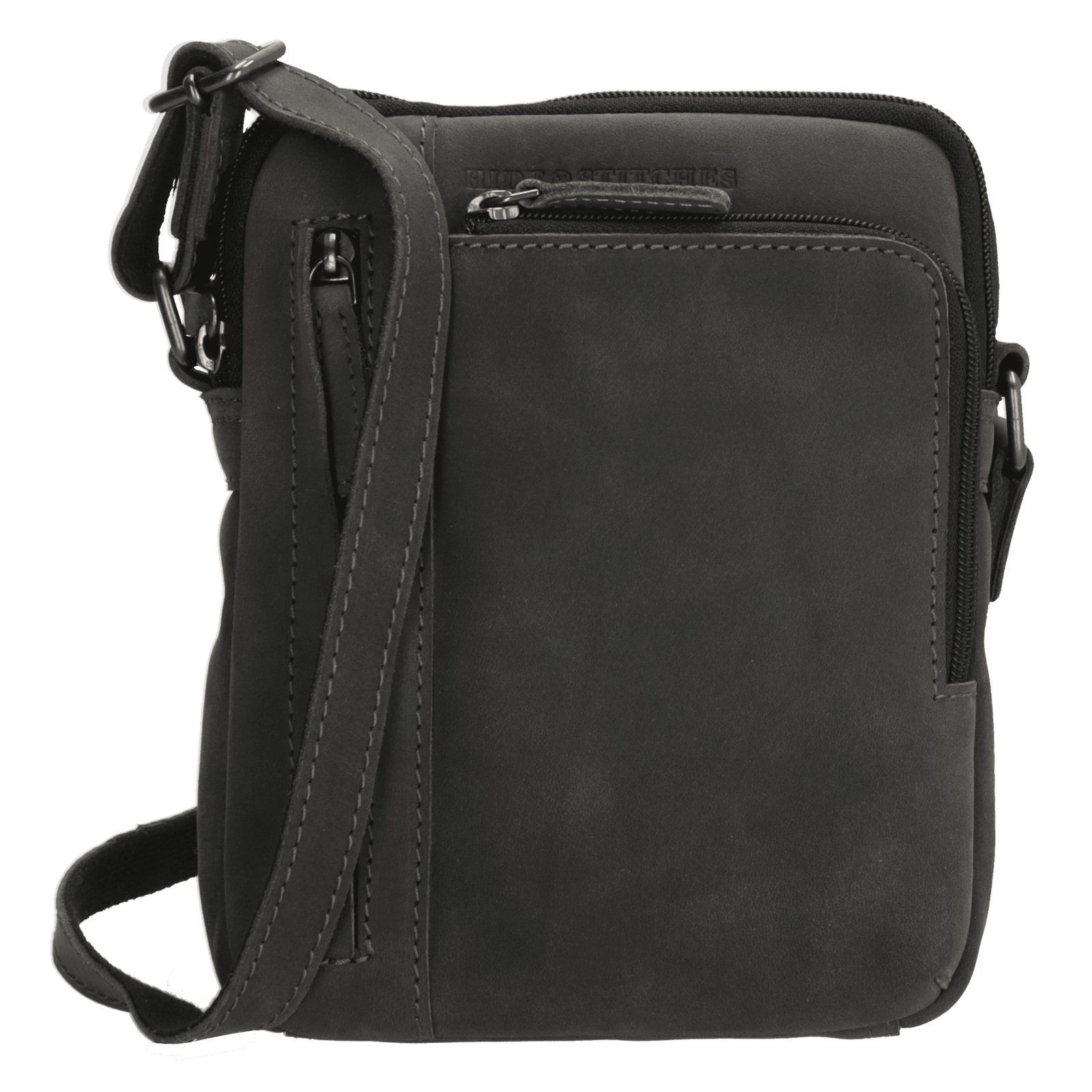 Hide & Stitches Idaho Schoudertas Zwart