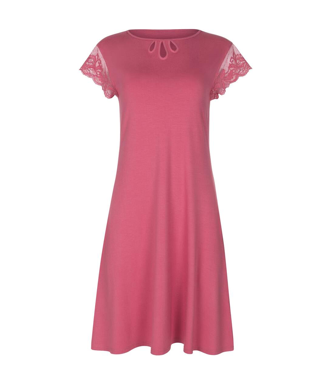 Chemise de nuit manches courtes Juliette Lisca