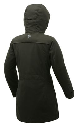 Veste Femme Tucano Urbano Magic Parka Lady 2 en 1 Vert Foncée