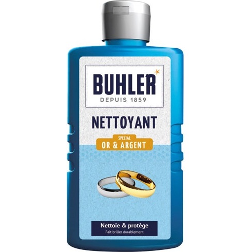 Nettoyant spécial Or et Argent Buhler - Flacon de 150 ml