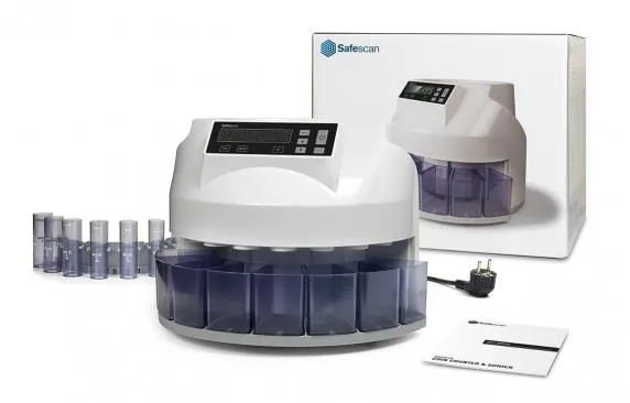 Mønttæller Safescan 1250 Basic - coin counter - Kun til Euro