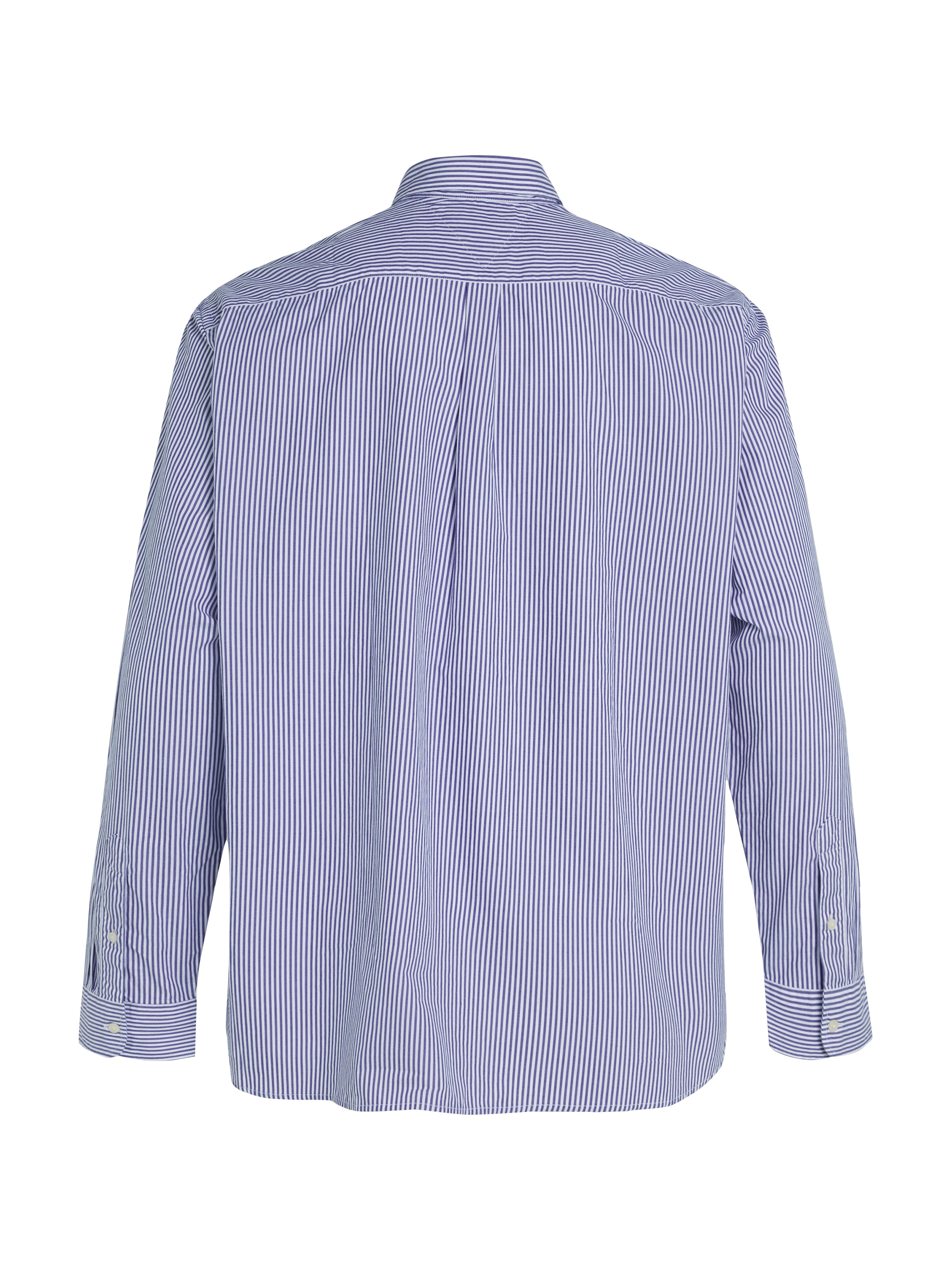 Tommy Hilfiger Big & Tall Langarmhemd »BT-FLEX POPLIN CL STP SHIRT-B«, in Grossen Grössen, Logostickerei