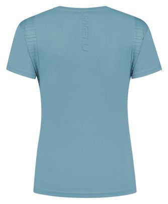 Maillot Manches Courtes De Running Rogelli Core Bleu Clair Femme