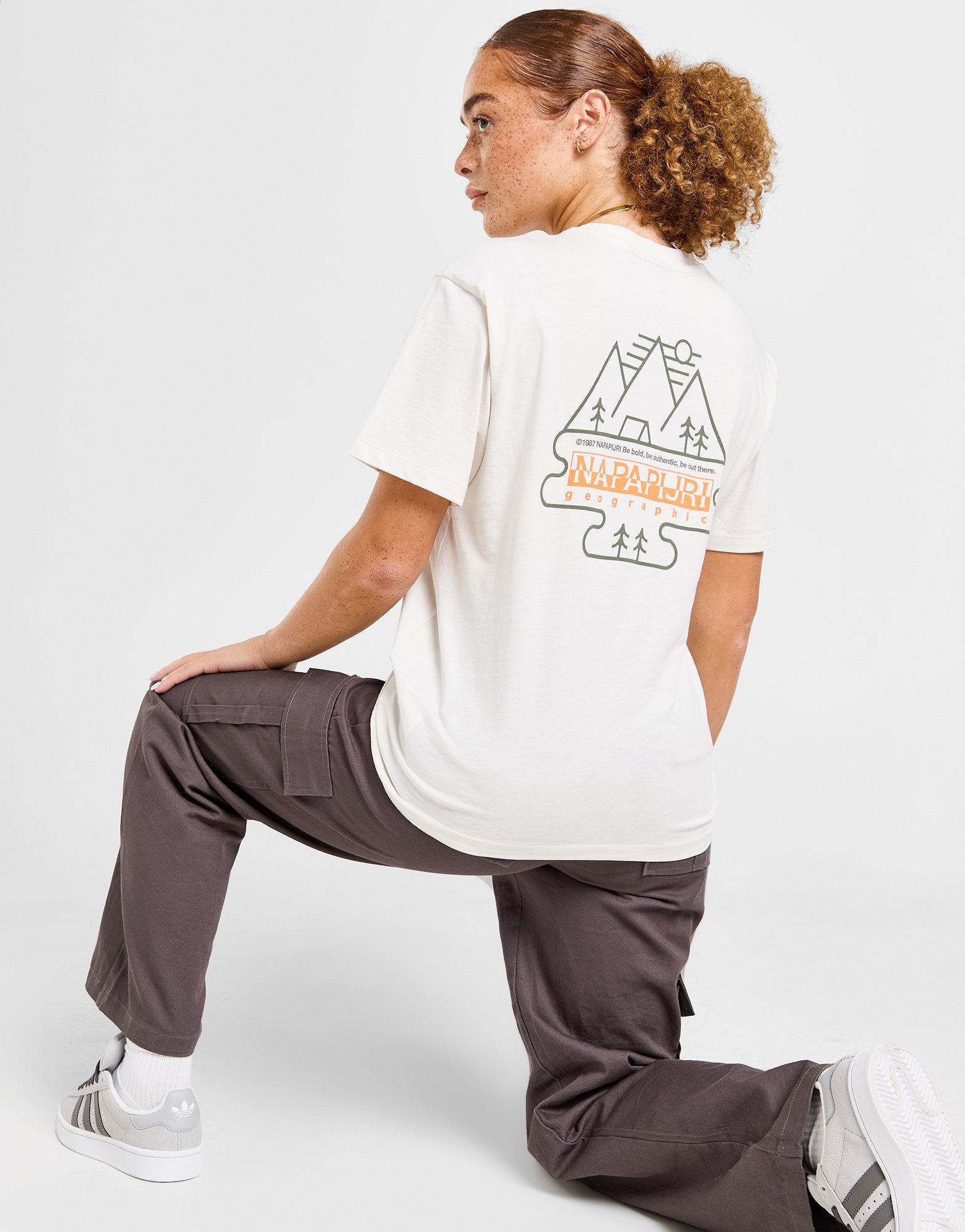 Napapijri T-shirt Mountain Tree Femme