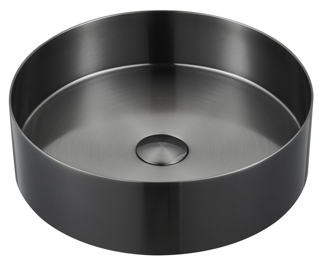 Sapho Aurum waskom rond 38cm zwart