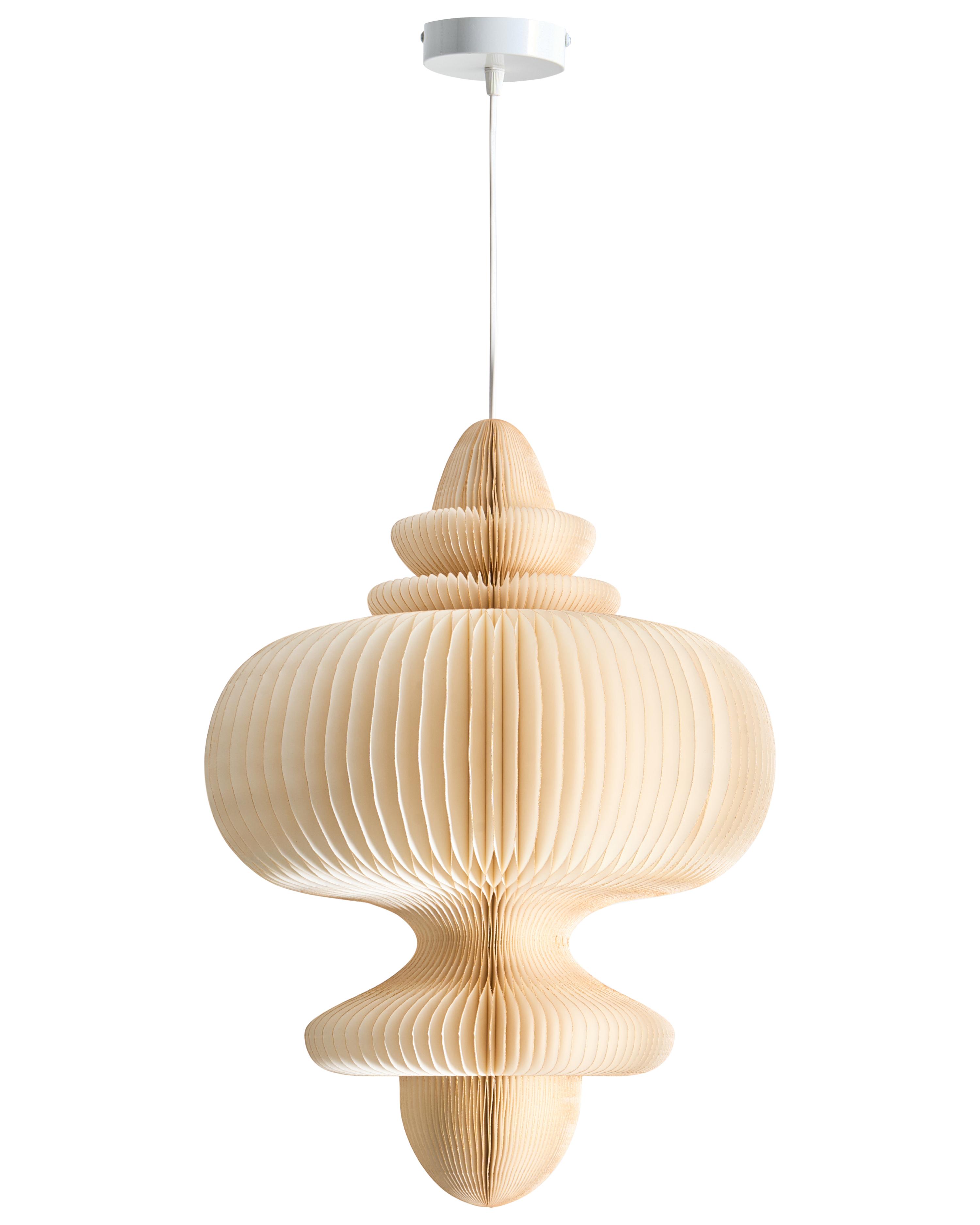 Hanglamp AMALSAN Papier Beige