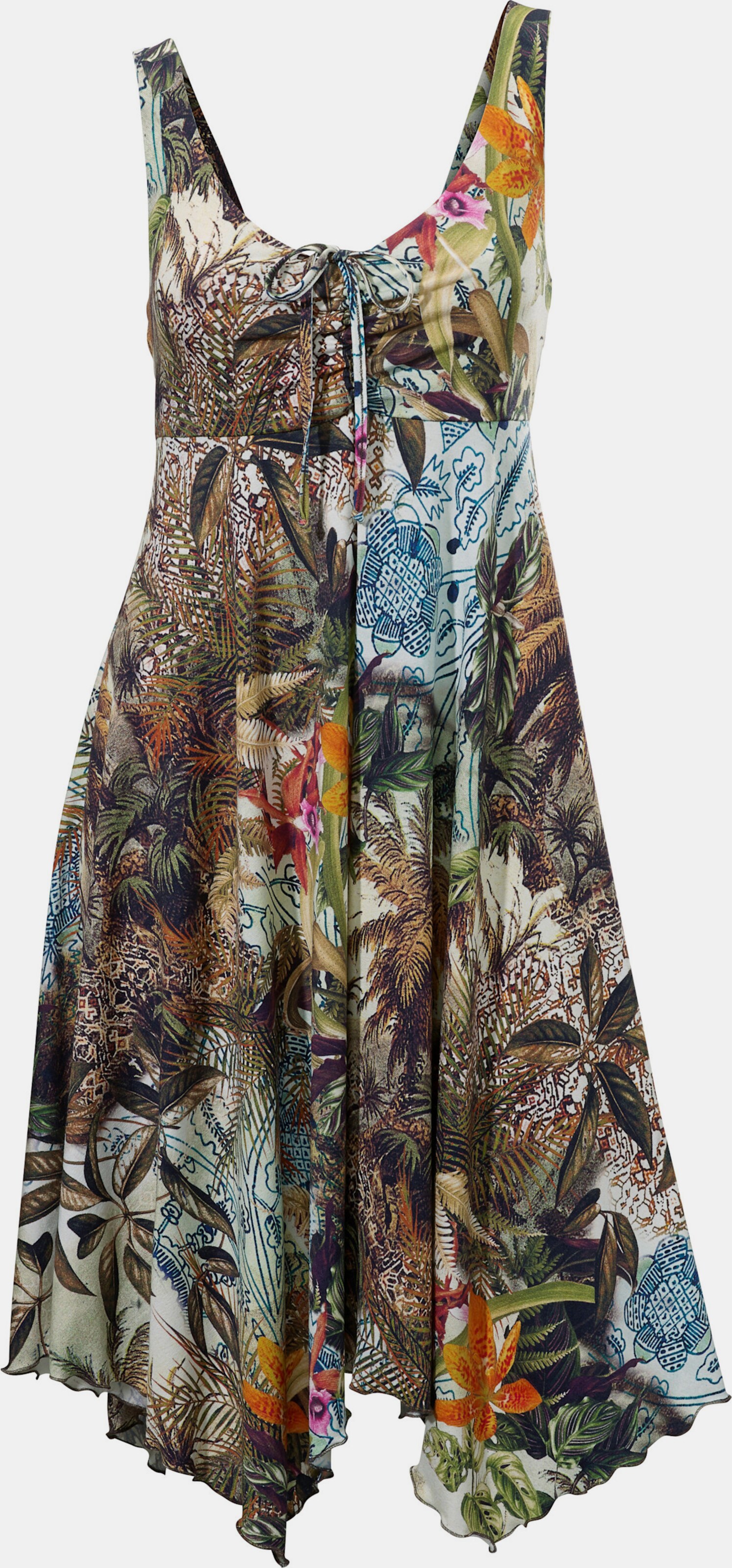 Druck-Kleid