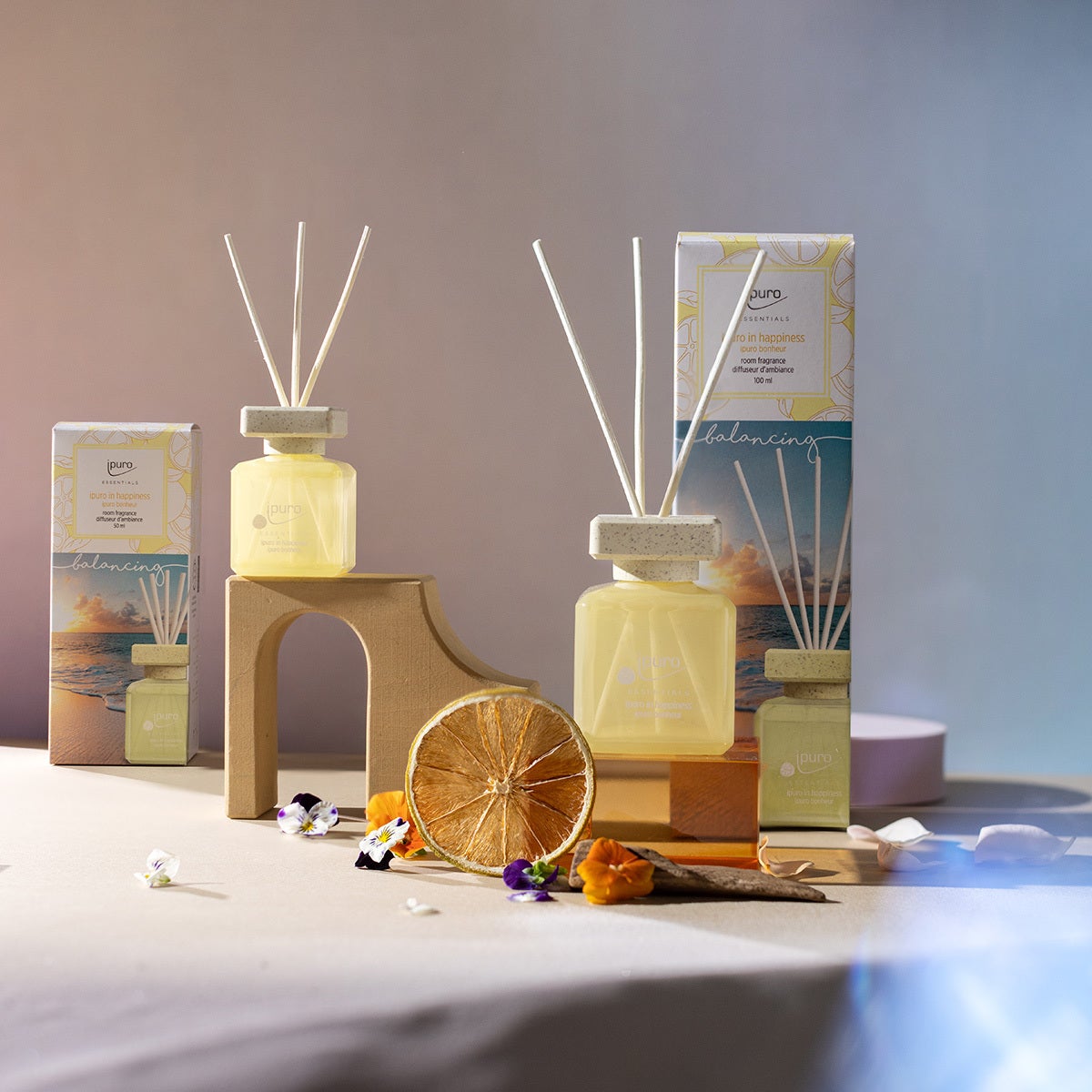 Ipuro geurstokjes In Happiness 100 ml