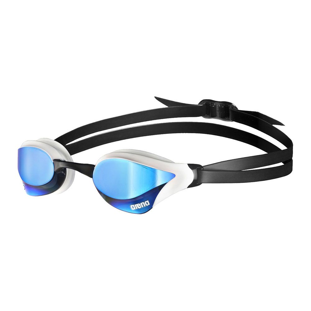 Arena COBRA CORE SWIPE MIRROR - Lunettes natation blue/white