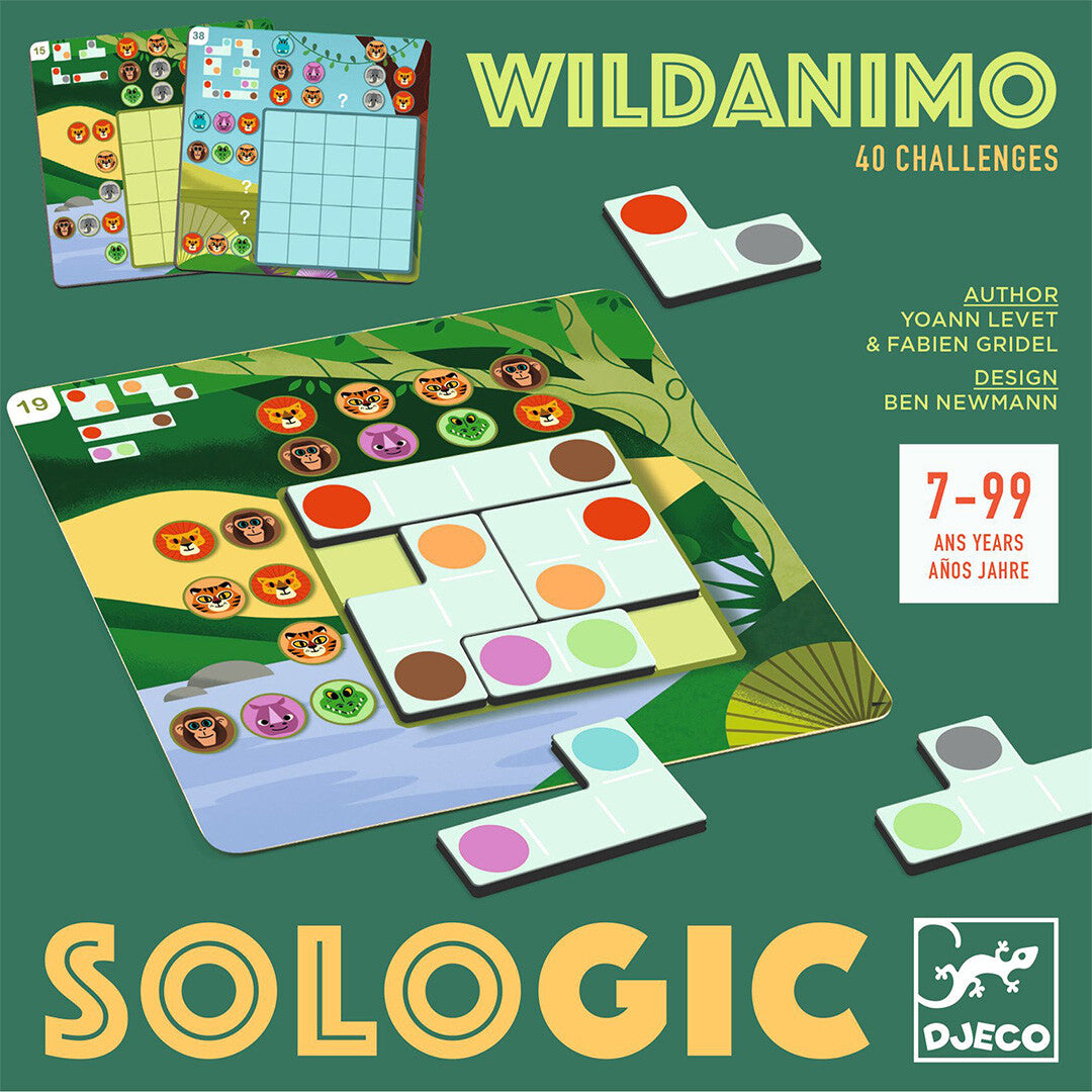 Djeco logicaspel sologic - wildanimo