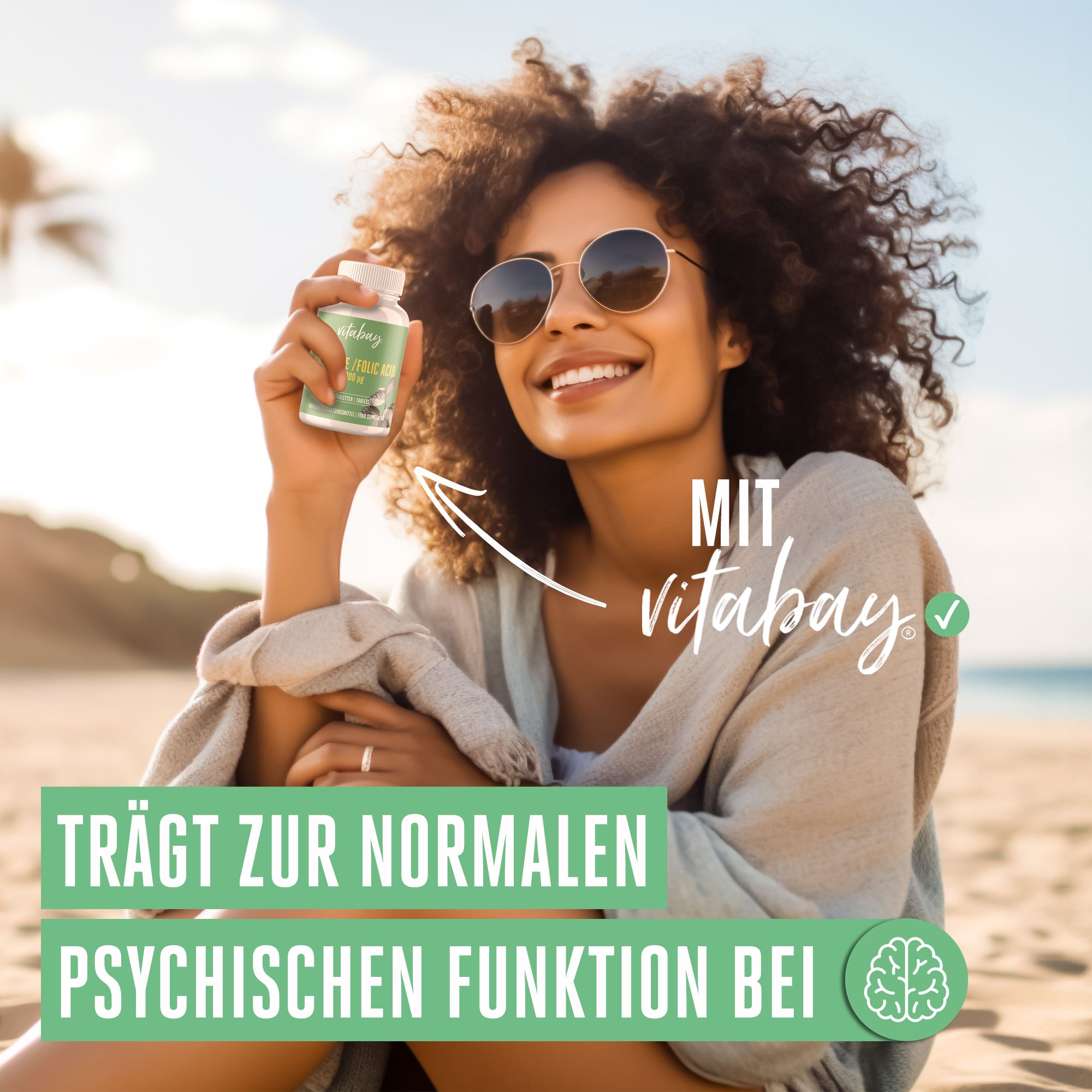 Vitabay Folsäure - Folic Acid - 1000 mcg