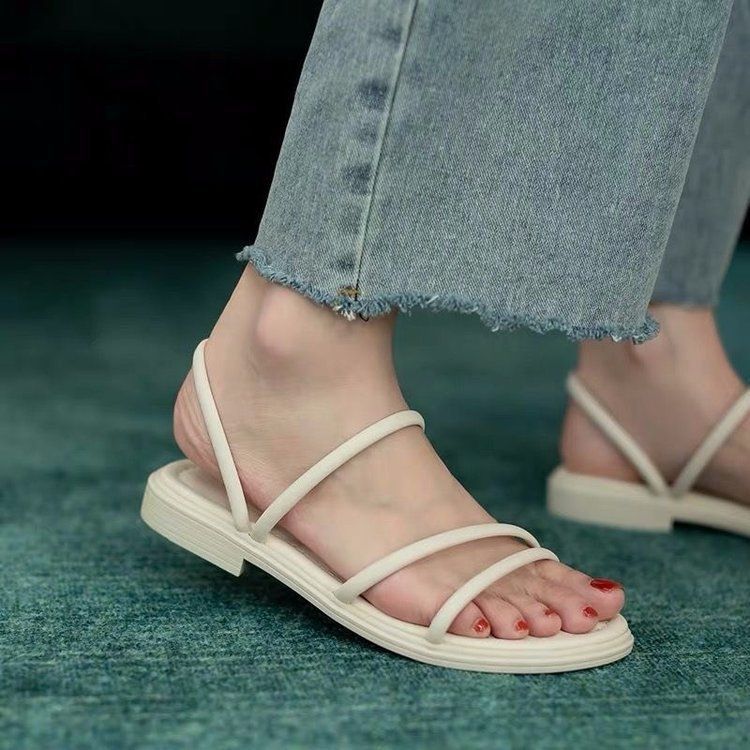 Vindler - Platte sandalen met bandjes