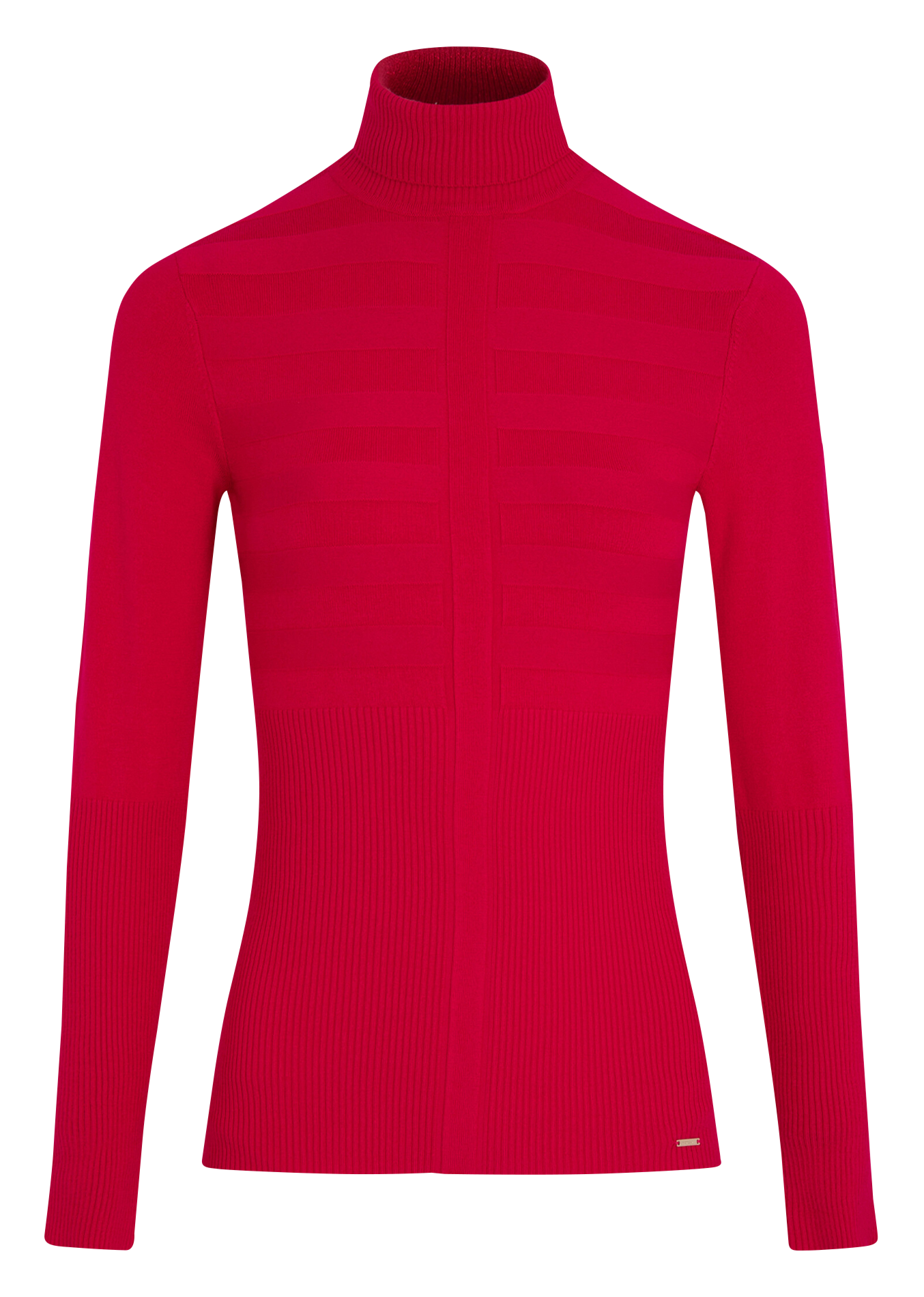 Pull col roulé | Rose