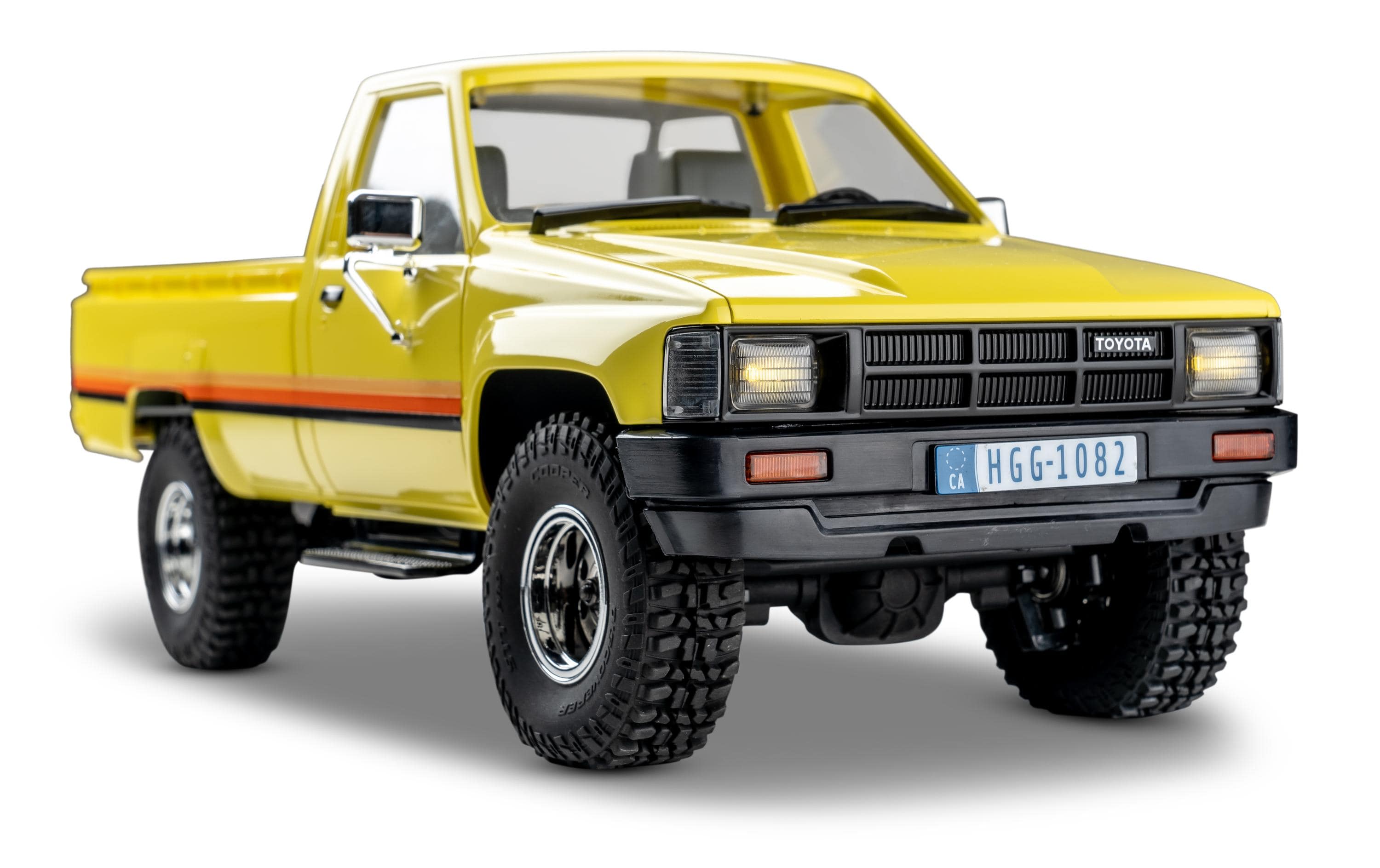 Scale Crawler Toyota Hilux 1983, 4WD RTR, 1:18<br>Detailgetreuer RC Pickup im Massstab 1:18