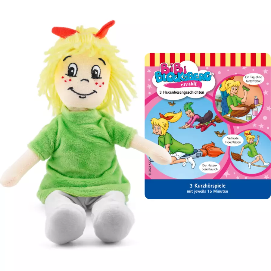 tonies® Bibi Blocksberg erzählt - Hexenbesengeschichten (Plüsch)