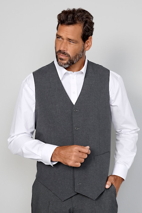 Men+ Weste, Baukasten, Regular Fit, Futterrücken, bis 35