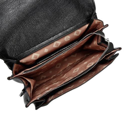 Adax Sidsel Skuldertaske, Black