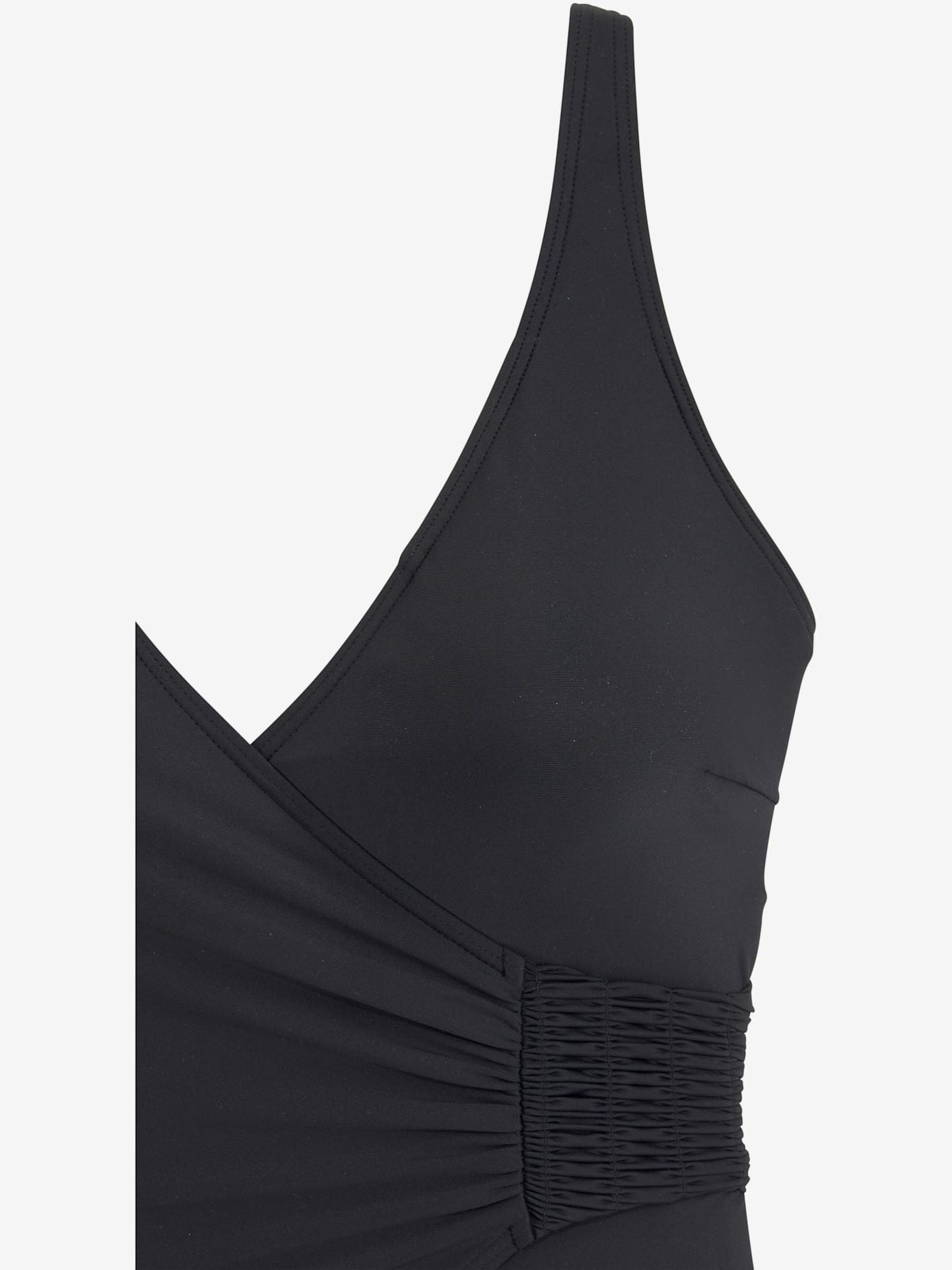 Maillot de bain fronces latérales