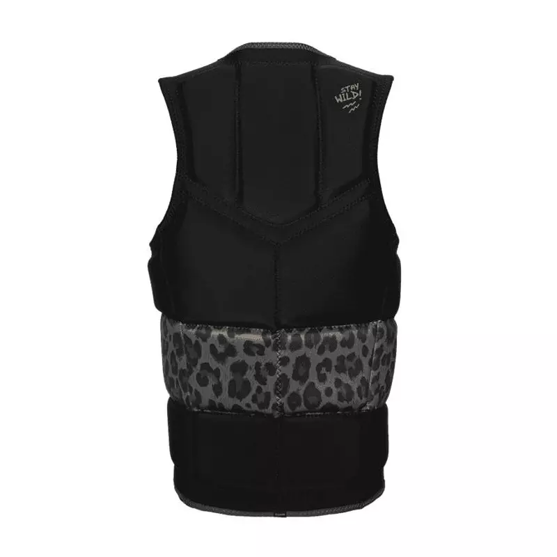 Gilet impact MYSTIC Zuupack Frontzip Wake Black/ Grey