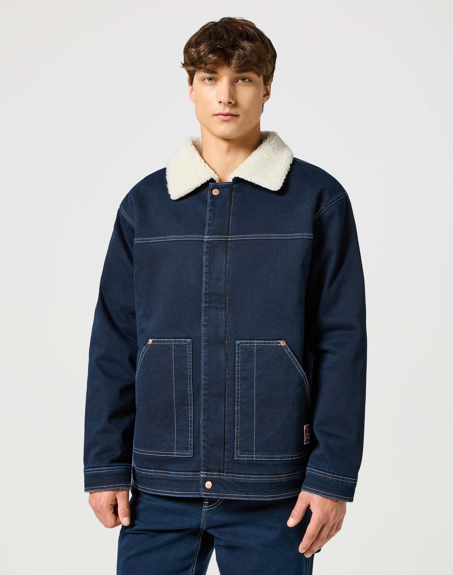 Wrangler Jeansjacke »WRANGLER Jeansjacke Casey Sherpa Jacket«