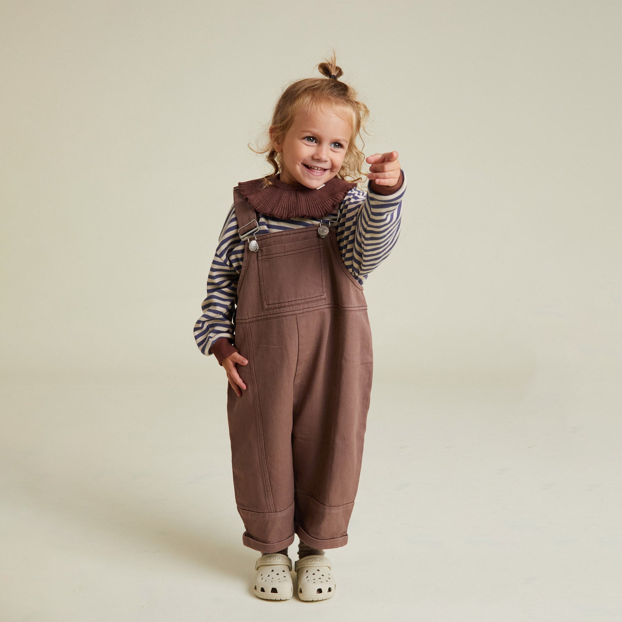 Latzhose Blythe Washed Coco