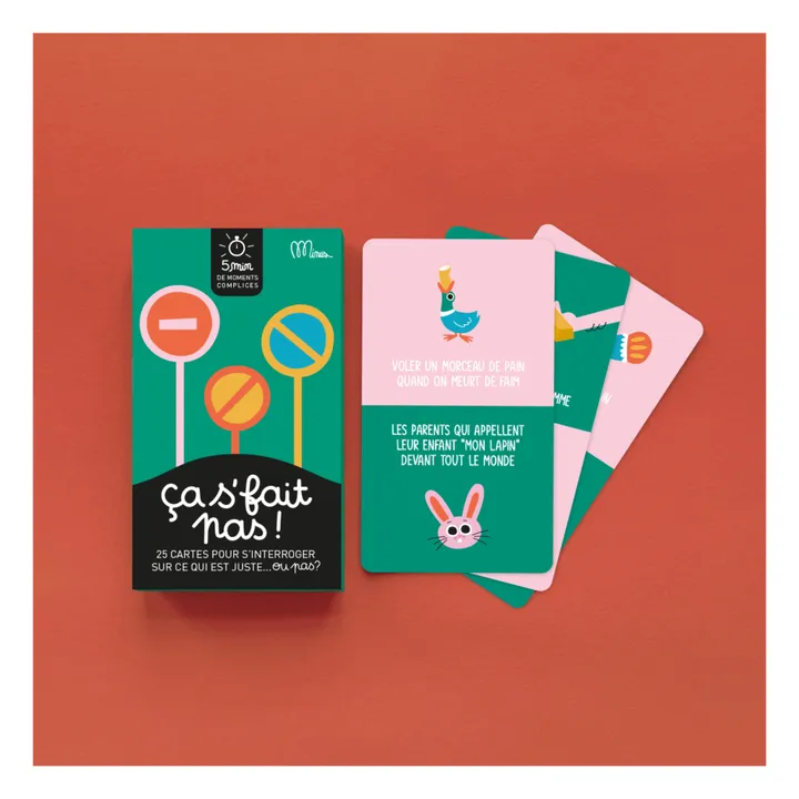 Minus Editions Jeu de cartes - Ca s'fait pas !