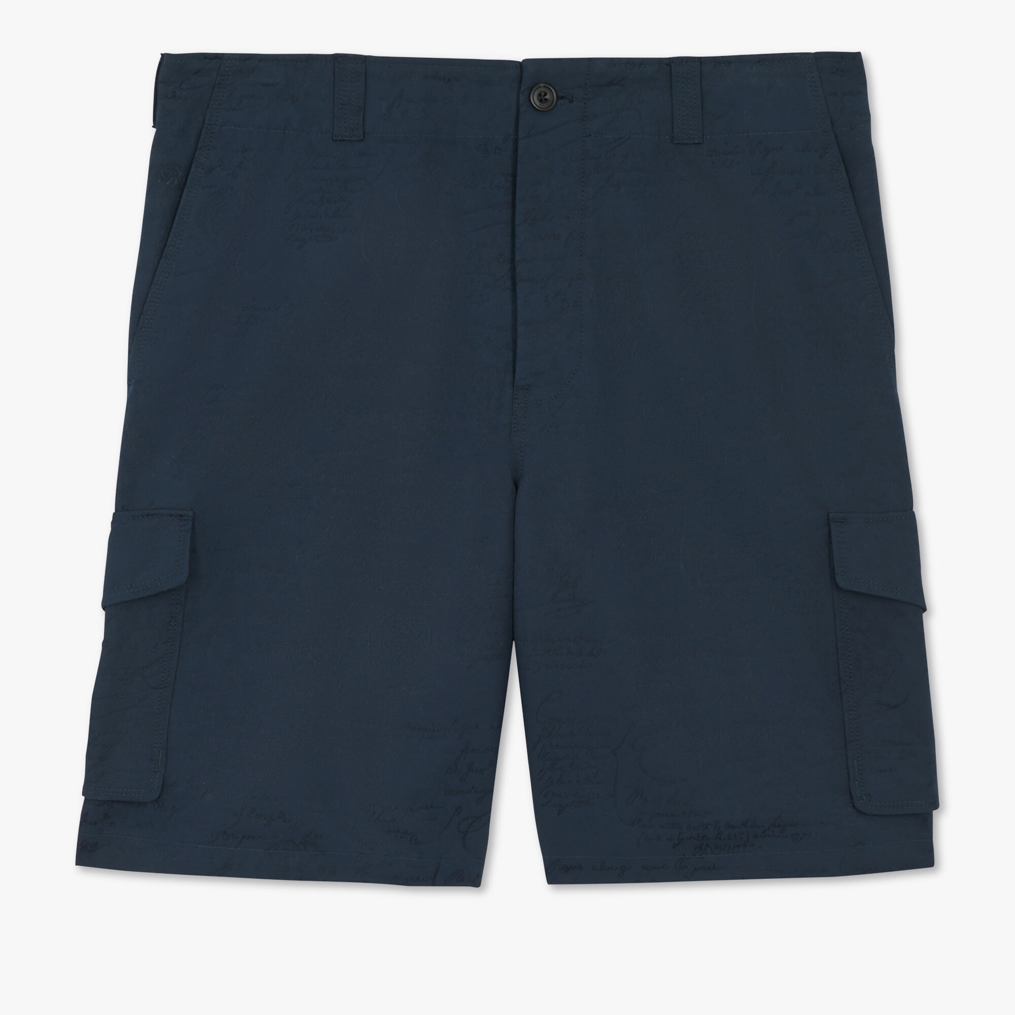 Short Cargo En Coton Scritto