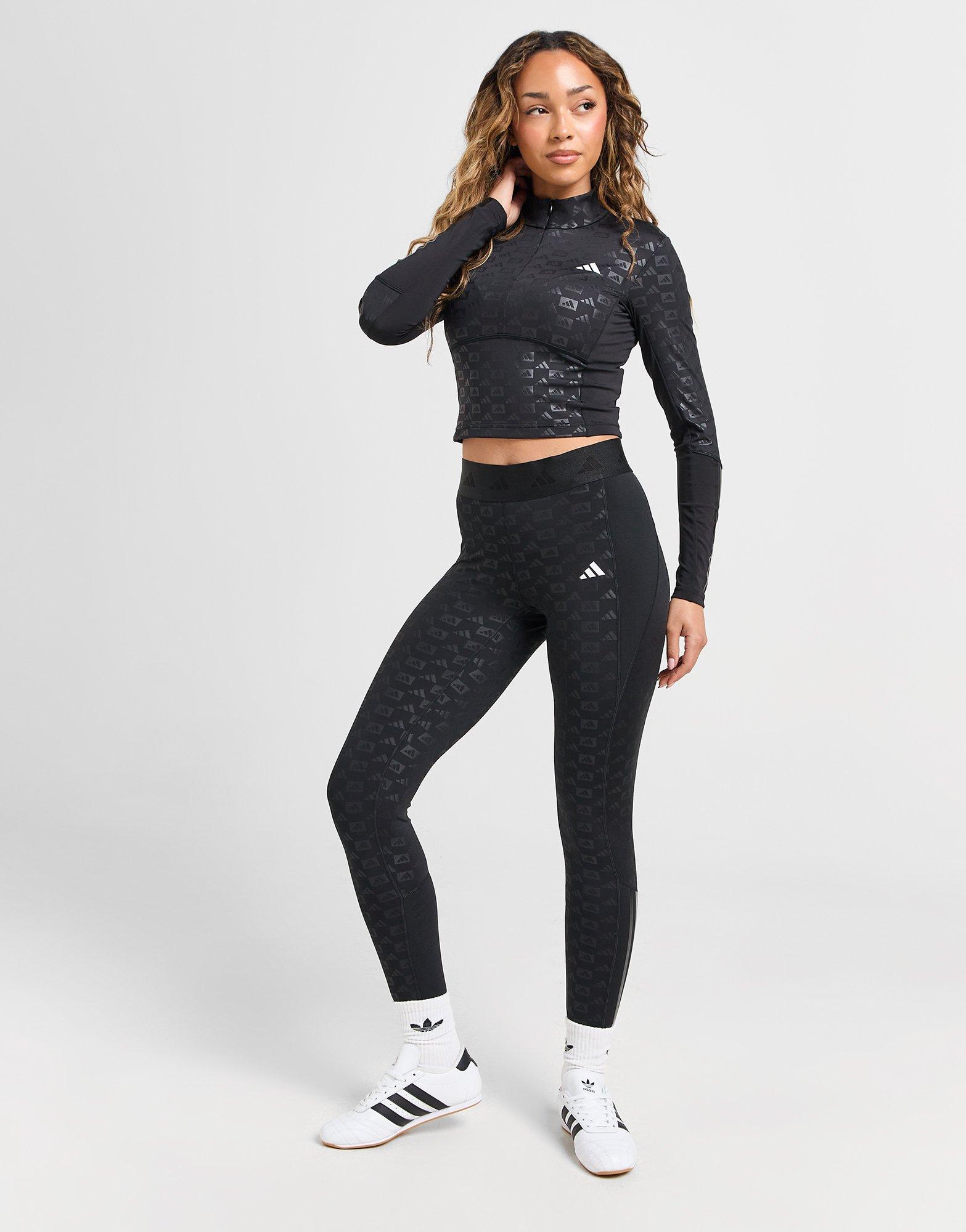 adidas Crop Zippé Hyperglam Femme