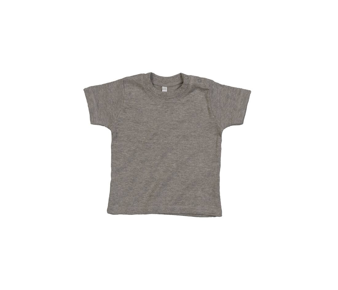 Babybugz BZ002 - T-shirt Bébé Coton Doux à Encolure Ronde