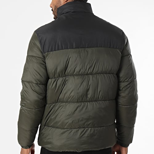Doudoune Toby Vert Kaki Noir