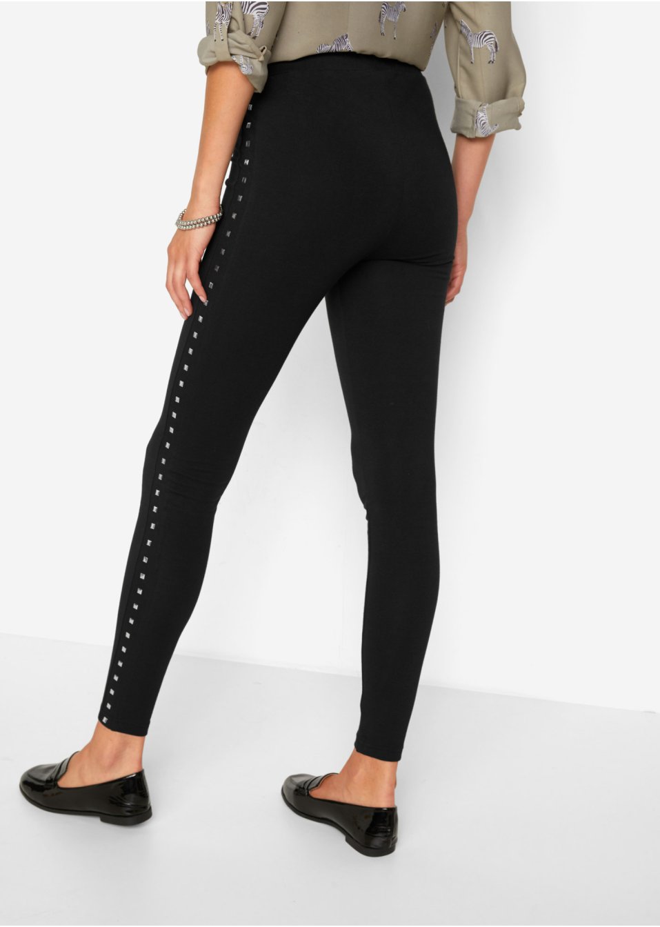 Legging avec rivets