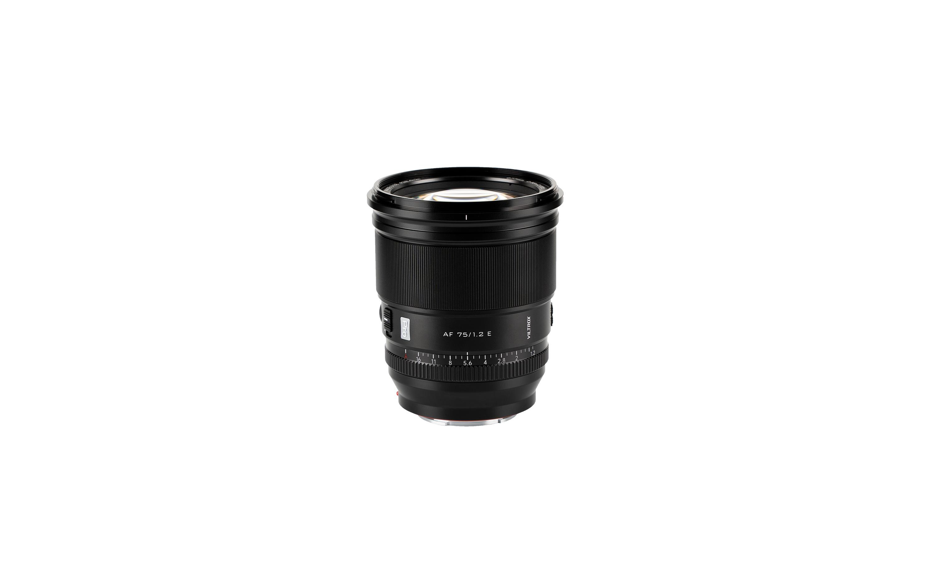 Festbrennweite AF 75mm F/1.2 – Sony E-Mount<br>APS-C-Prime-Objektiv mit Autofokus und grosser Blendenöffnung