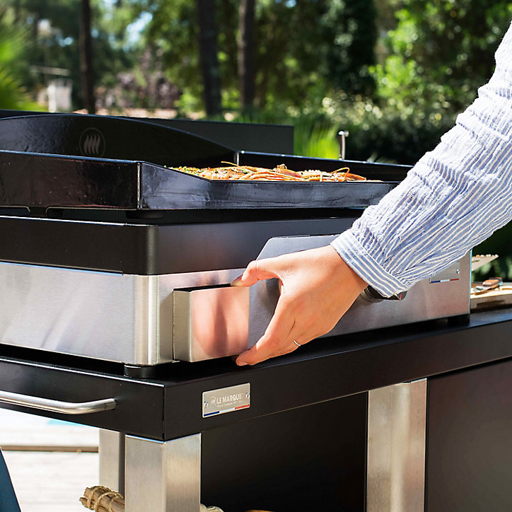 Plancha à gaz Le Marquier Signature Allure 260 duo