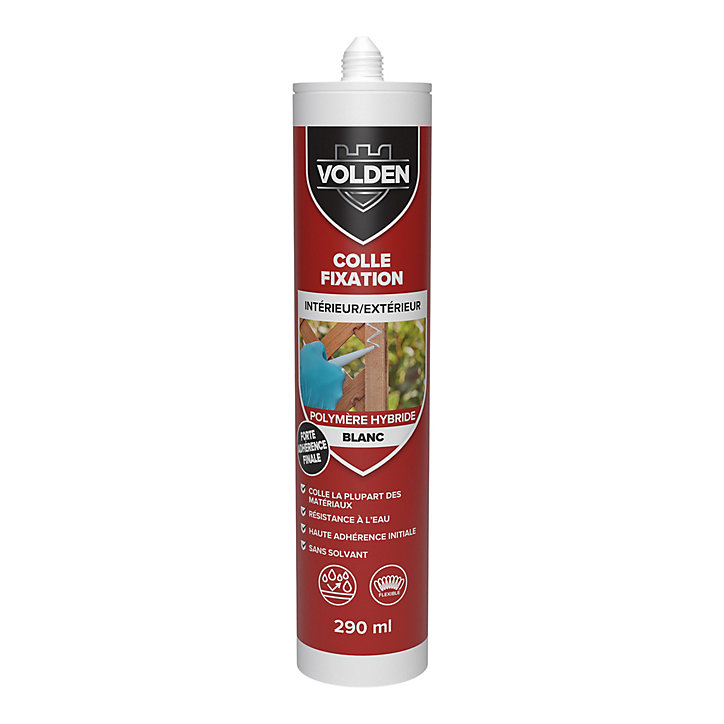 Colle MS polymère Volden 290 ml blanc
