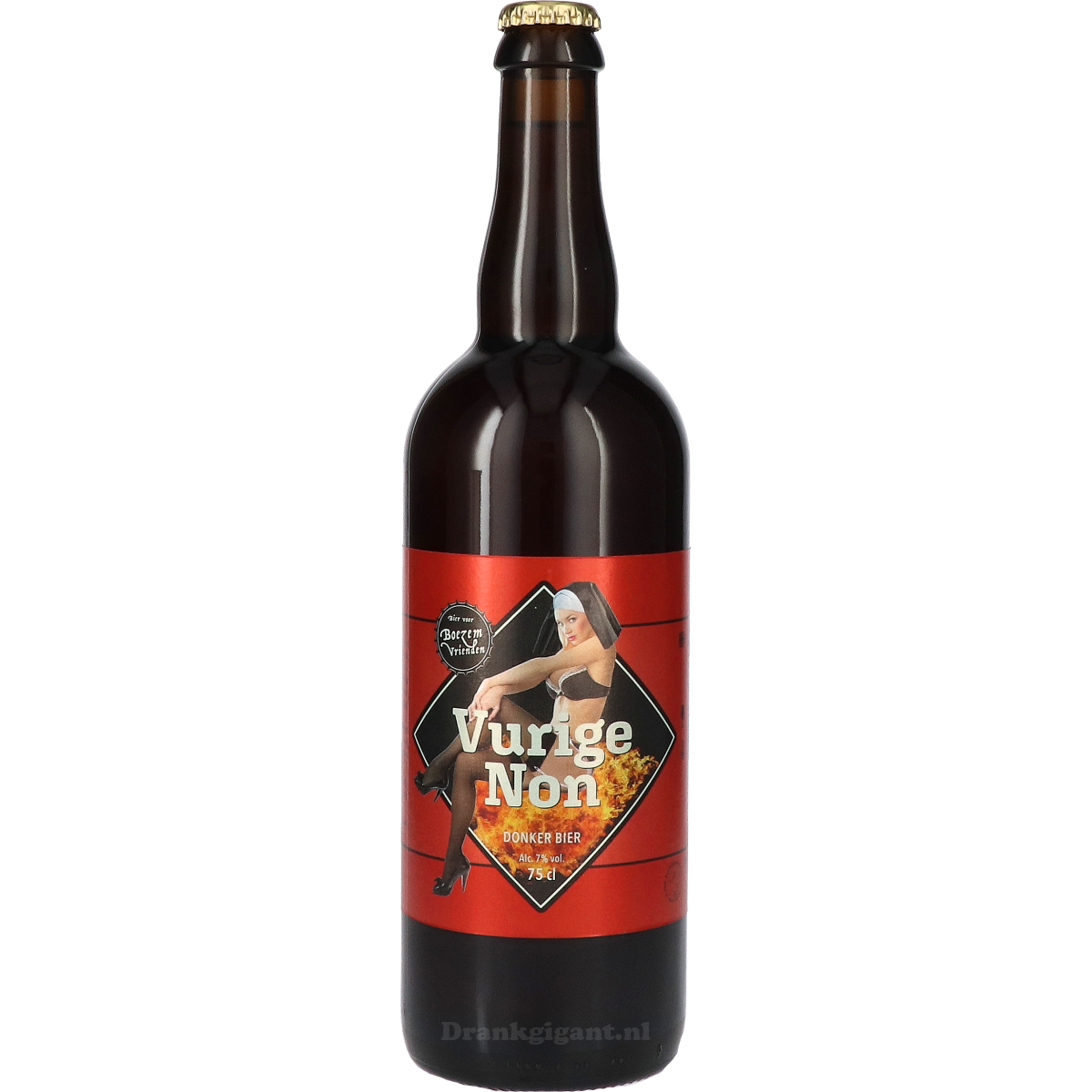 De Pimpelmeesch Vurige Non Donker 75 cl