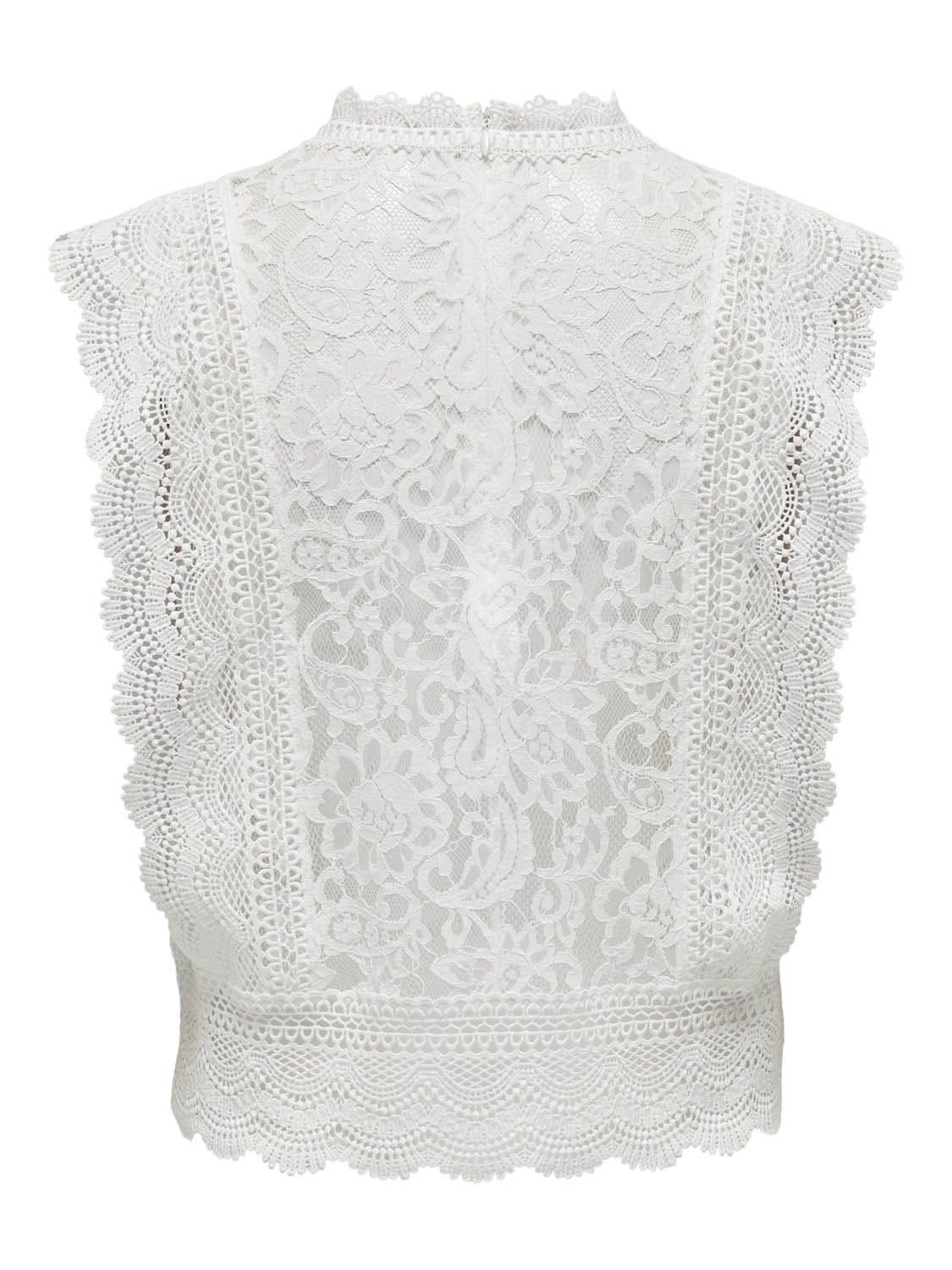ONLY  Lace Crop Top