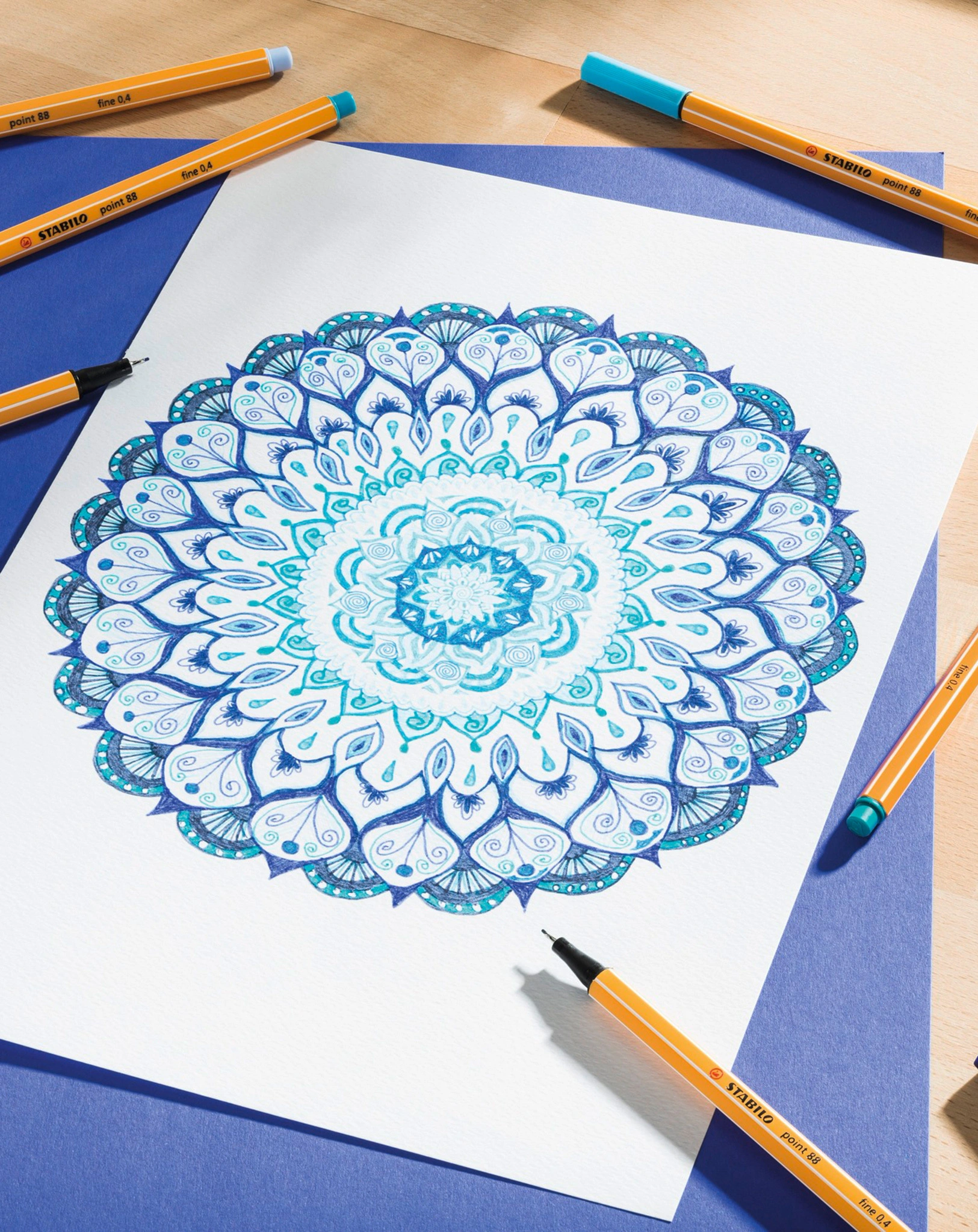 Fineliner STABILO® point 88 Zebrui 20er-Pack mit Neonfarben