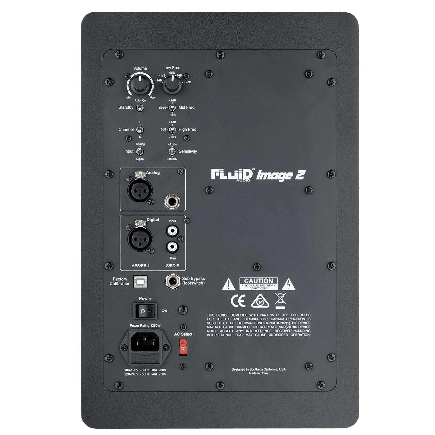 Fluid Audio Image 2 actieve studiomonitor (per stuk)