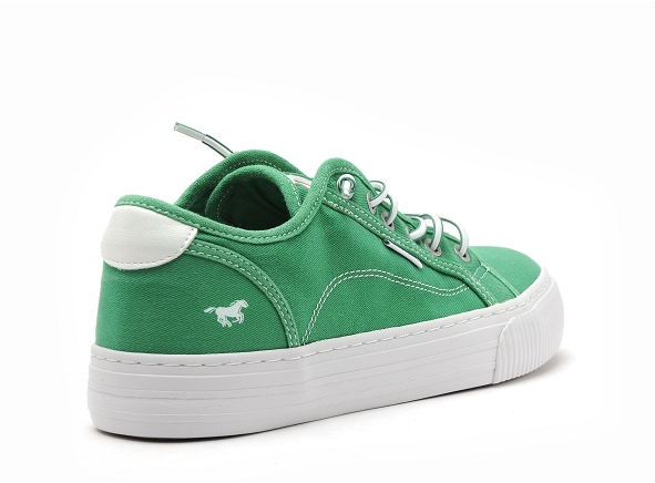 Mustang basses femme 1420304 vert