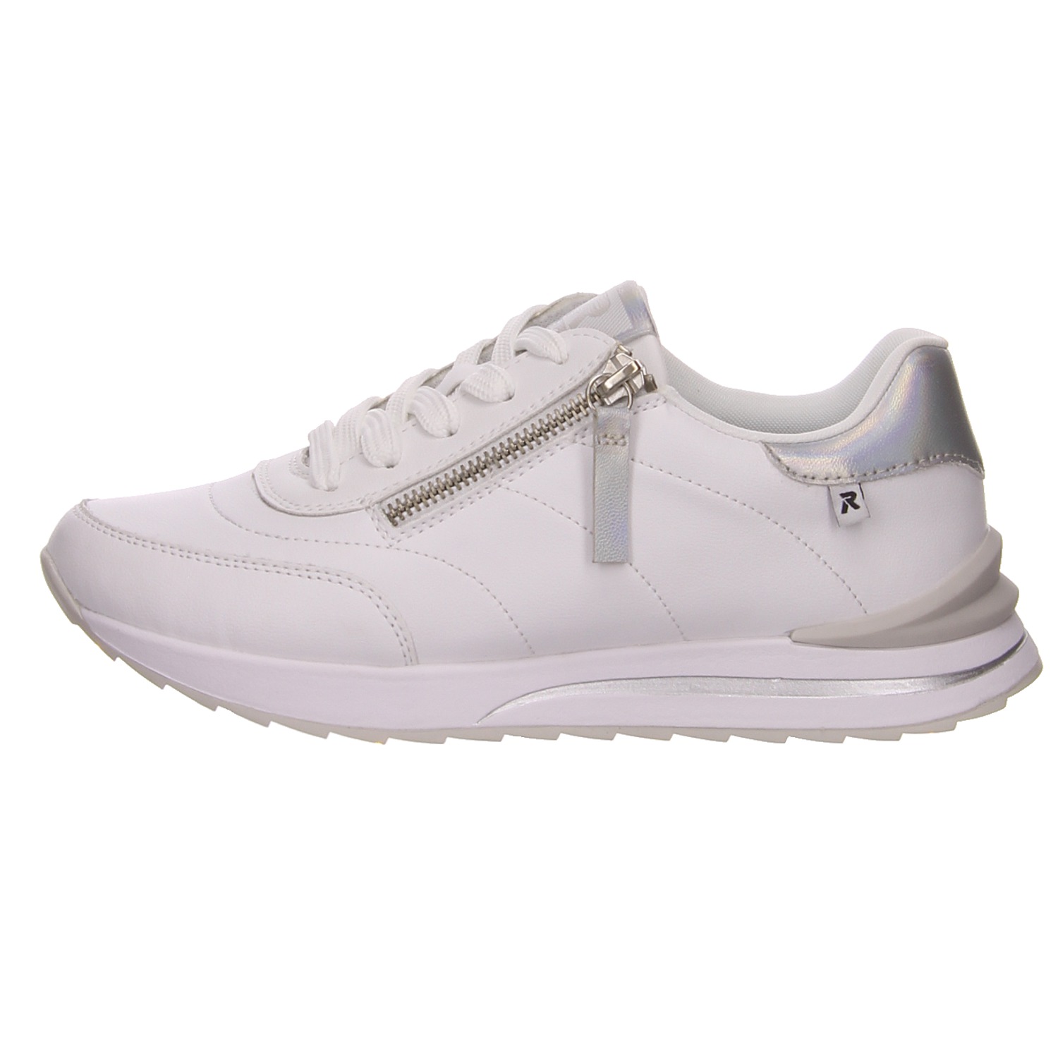 Rieker Sneaker weiß weiss/weiss kombi