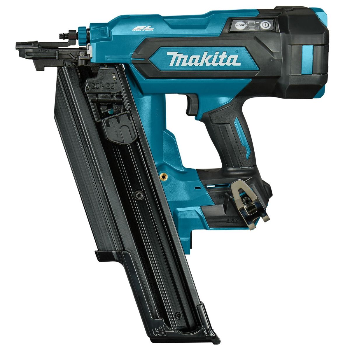 Makita DBN901ZK Accu constructie tacker rondkopnagel enkelshot   bumpfire 18V Basic Body in koffer