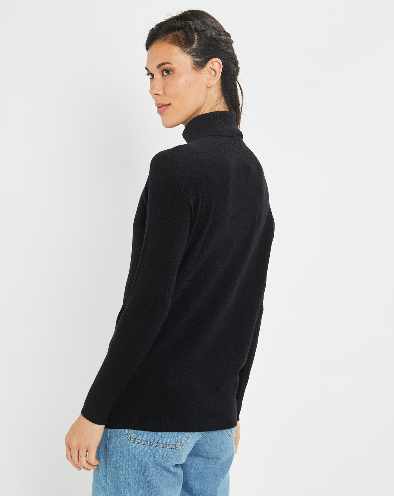 Lauren Vidal Pull fin Anouk noir