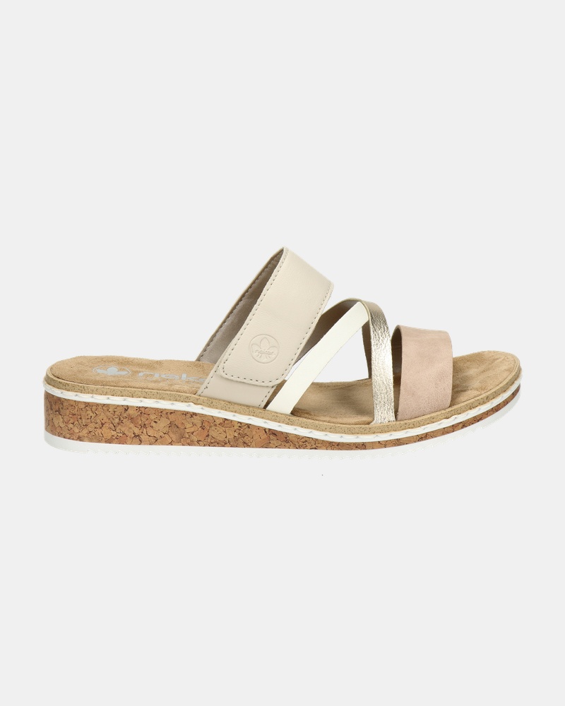 Rieker Slippers  - beige