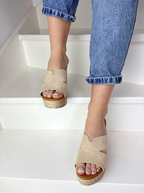 Eva Frutos - Mules 1901 Beige