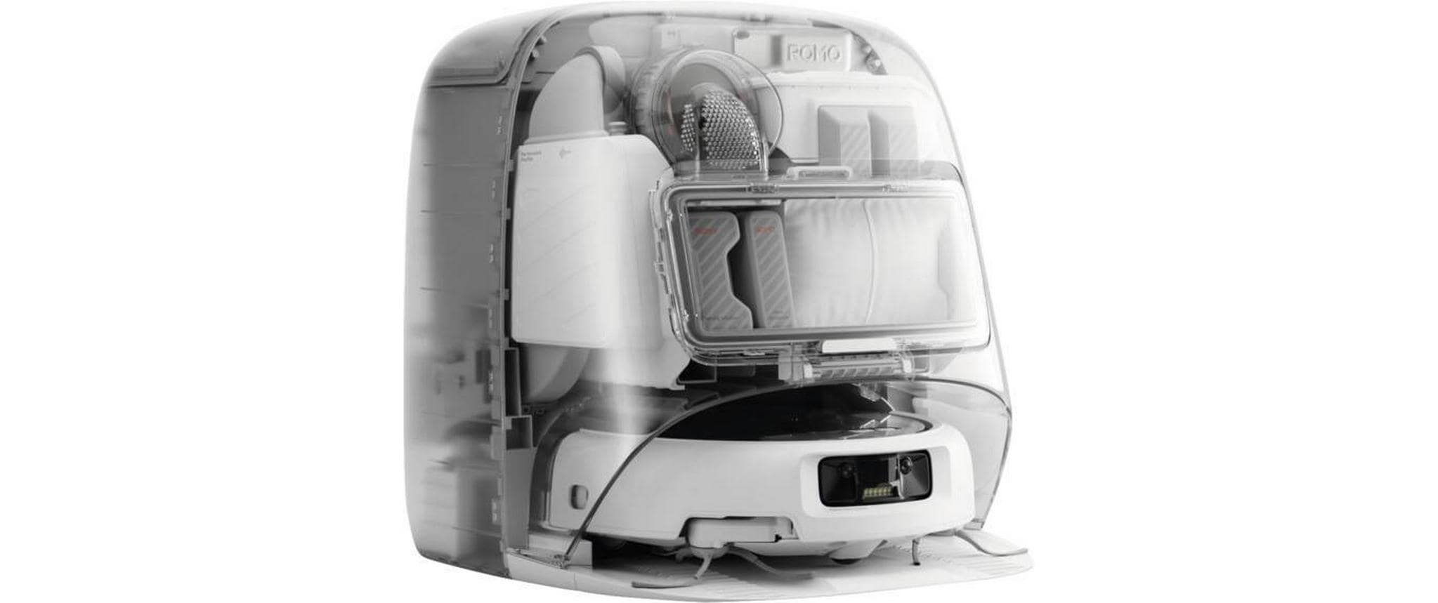 DJI Nass-Trocken-Saugroboter »ROMO P mit Clean Base«