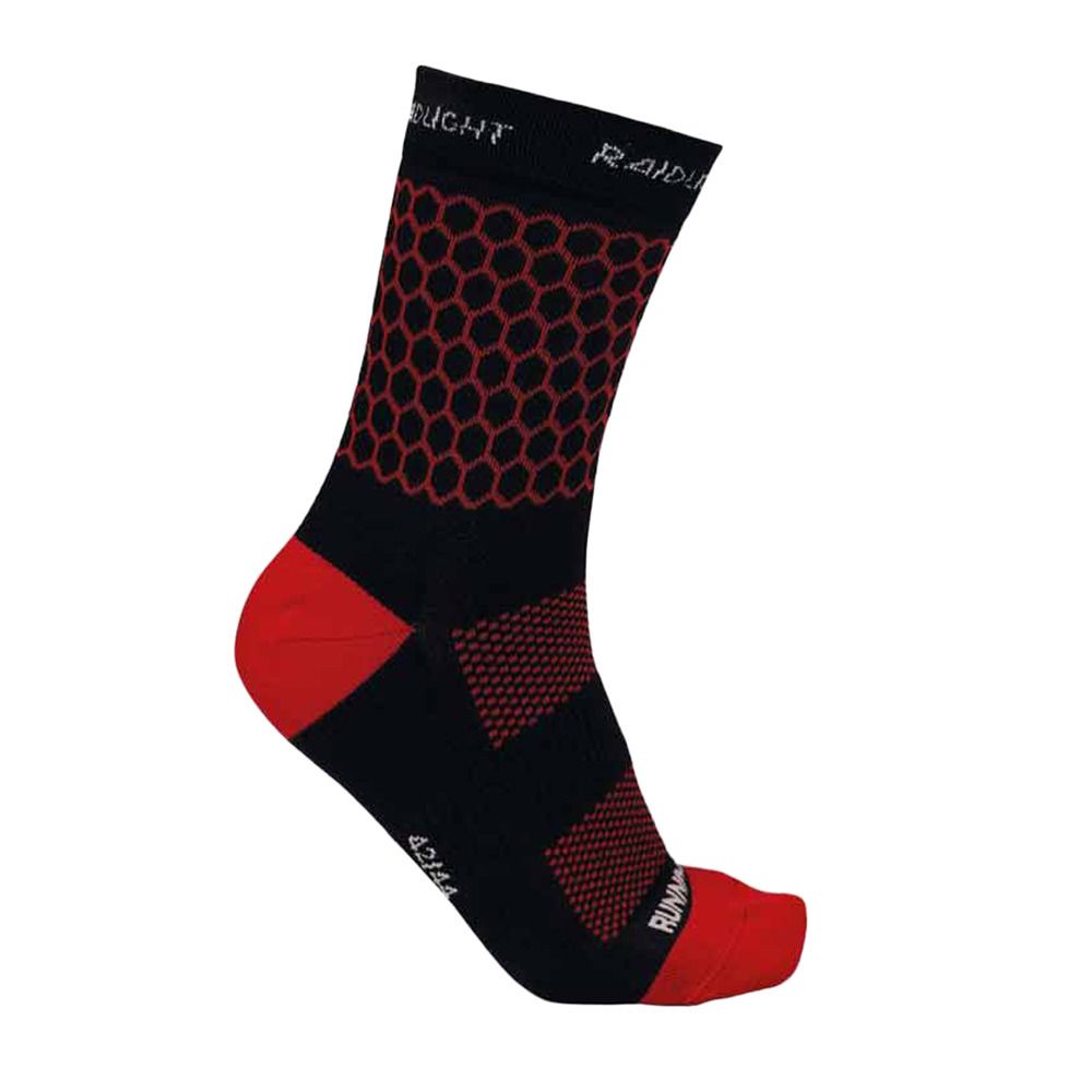 Raidlight HIGH - Chaussettes black/orange